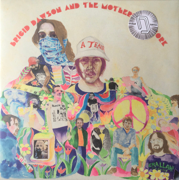 Image of Front Cover of 2814280C: LP - BRIGID DAWSON AND THE MOTHERS NETWORK, Ballet Of Apes (Castle Face; CF-119, UK 2020, Inner, Poster, Magenta Vinyl)   VG+/VG+