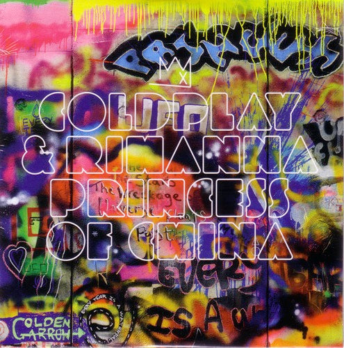 Image of Front Cover of 2814385C: CD - COLDPLAY & RIHANNA, Princess Of China (Parlophone; CDR 6000, Europe 2012, Promo, Card Sleeve)   VG+/VG+