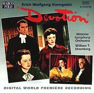 Image of Front Cover of 2934014E: CD - RICH WOLFGANG KORNGOLD, Devotion (Marco Polo; 8.225038, Canada 1999, Jewel Case)   VG+/VG+