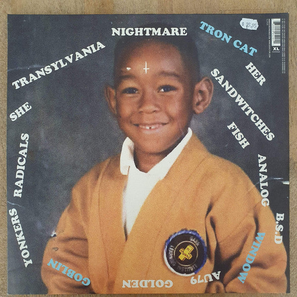 Image of Back Cover of 2xLP - EX/VG+ - TYLER, THE CREATOR, Goblin (XL Recordings; XLLP529, US 2000s Reissue, Gatefold, 2 Inners), ,  - 2346297S