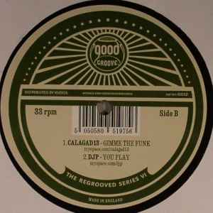 Image of Back Cover of 2944041S: 12" - VARIOUS, The Regrooved Series VIII (Goodgroove Records; GG12, UK 2009) few rub/storage marks - minor  /VG