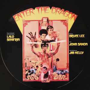 Image of Front Cover of 2944047S: LP - LALO SCHIFRIN, Enter The Dragon (Original Sound Track From The Motion Picture) (Not On Label; none, US Reissue, Clear Plastic Sleeve) Mark across tracks A3 & A4 causing light clicks.  /VG+