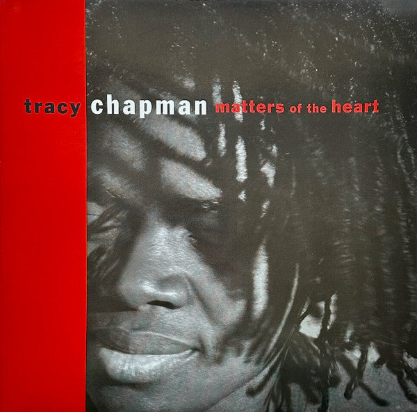 Image of Front Cover of LP - VG/G - TRACY CHAPMAN, Matters Of The Heart (Elektra; 7559-61215-1, Europe 1992, Inner, White Background Barcode), Lots of light wispy marks,  - 2416086C
