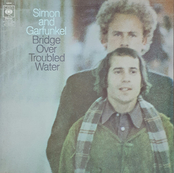 Image of Front Cover of LP - VG/VG+ - SIMON AND GARFUNKEL, Bridge Over Troubled Water (CBS Orange (33 1/3 On Label); 63699, UK 1970, Matte Sleeve), Ring Wear,  - 2746137S