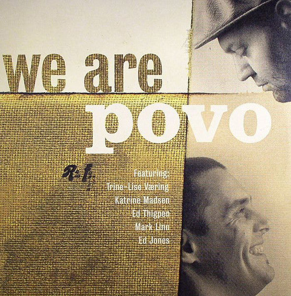 Image of Front Cover of 4614250C: 2xLP - POVO, We Are Povo (Raw Fusion Recordings; RAFLP 004, Sweden 2005, Textured Sleeve) Sleeve has some staining and wear  VG/G