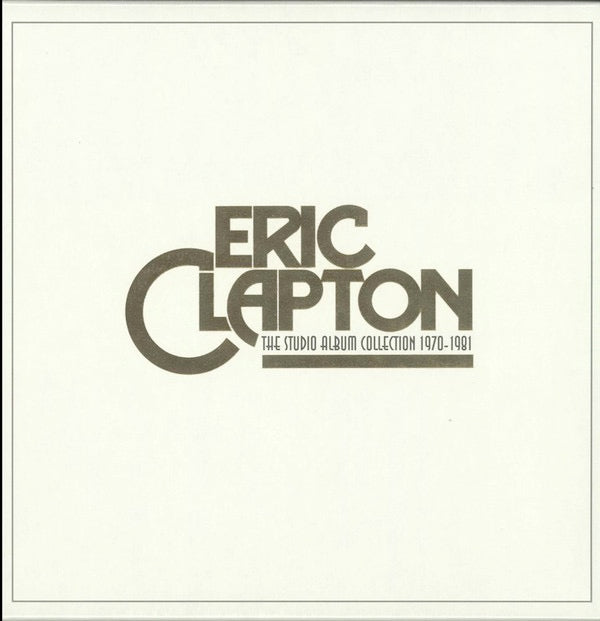 Image of Front Cover of 2924155E: 9xLP - ERIC CLAPTON, The Studio Album Collection 1970-1981 (Polydor; 475 027-7 , UK 2016, Box Set) Small Scuff on Front Sleeve, One Side of 461 OB is VG only  VG+/VG+