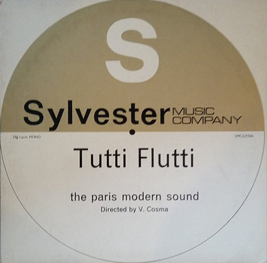 Image of Front Cover of 2944212S: 10" - THE PARIS MODERN SOUND, Tutti Flutti (Sylvester Music Company; SMC/LP 506, UK 1968)   VG/VG