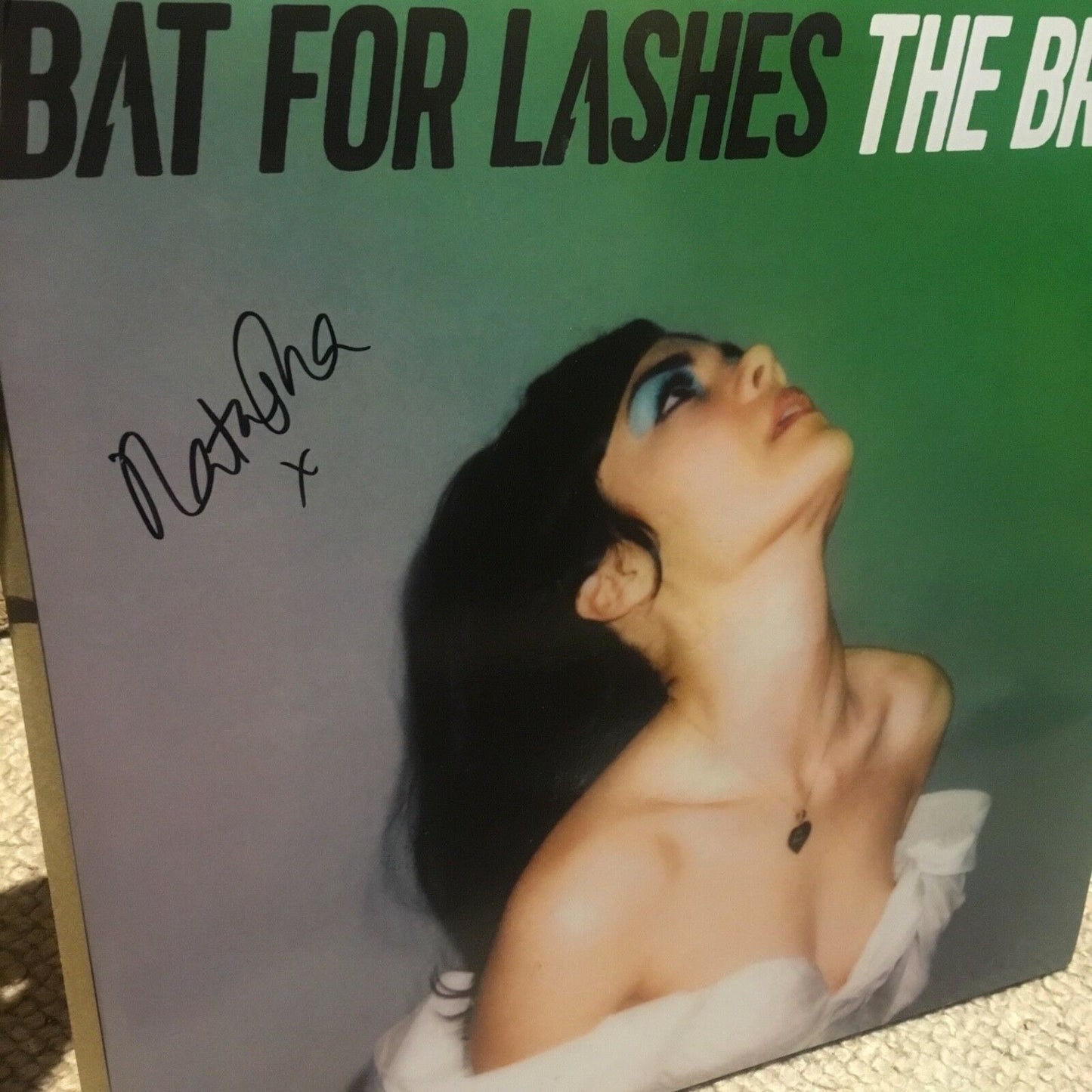 Image of Front Cover of 2924225E: 2xLP - BAT FOR LASHES , The Bride (Parlophone ; 0190295983901, UK 2016, Gatefold, 2 Inners, 180 Gram Vinyl, Signed On Front Sleeve) Scrape On Rear Sleeve  VG+/EX