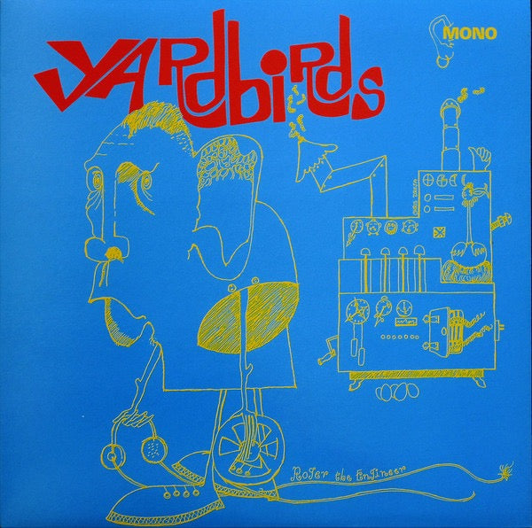 Image of Front Cover of 2914230C: LP - YARDBIRDS, Roger The Engineer (Edsel Records; ED 116M, UK 1980s Reissue, Mono) Nasty looking little mark, plays through no problem.  VG/VG