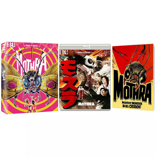 Image of Front Cover of 2934050E: Blu-ray - INOSHIRO HONDA, Mothra (Eureka! Masters of Cinema; EKA70400, Europe , Box Set, Booklet, Poster)   EX/VG+