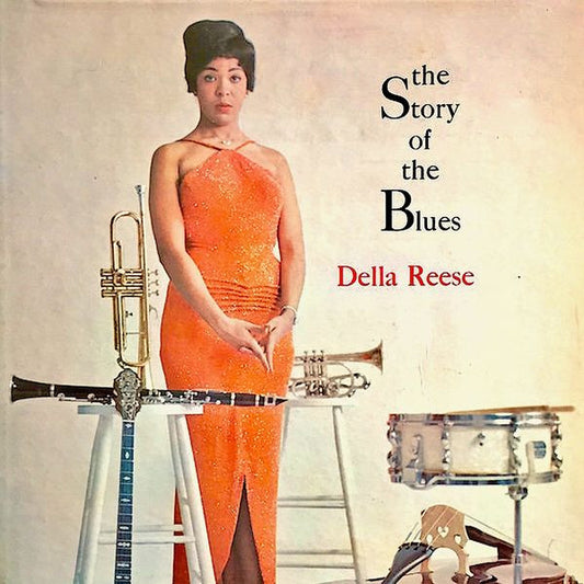 Image of Front Cover of 2924263E: LP - DELLA REESE, The Story Of The Blues (London Records; LTZ-J 15163, UK 1959, Picture Sleeve, Company Inner, Mono)   VG/VG+