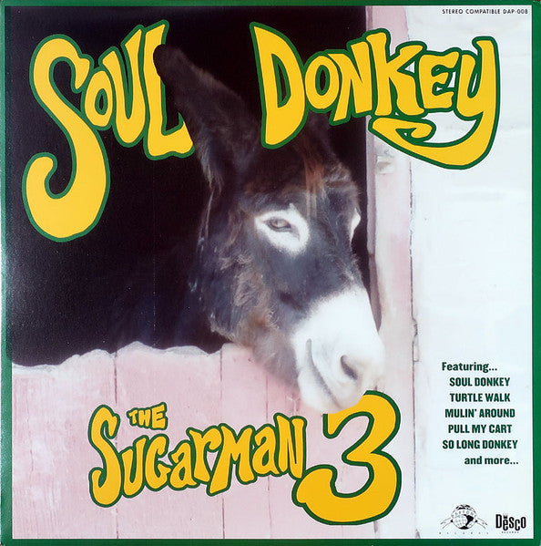 Image of Front Cover of 2924307E: LP - THE SUGARMAN 3, Soul Donkey (Daptone Records; DAP-008, US 2006 Reissue, Picture Sleeve)   VG/VG