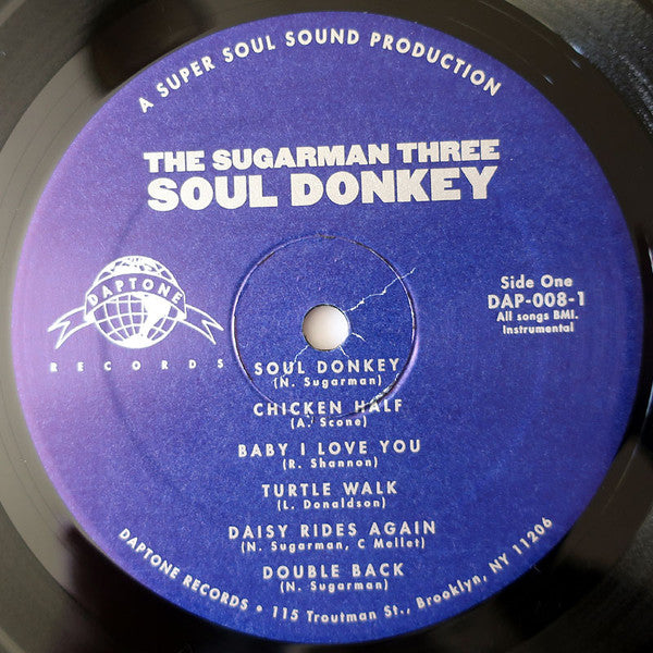 Image of Label Cover of 2924307E: LP - THE SUGARMAN 3, Soul Donkey (Daptone Records; DAP-008, US 2006 Reissue, Picture Sleeve)   VG/VG