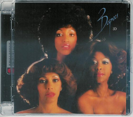 Image of Front Cover of 4534206E: CD - THE THREE DEGREES, 3D (Big Break Records; CDBBR 0037, UK 2011, Super Jewel case, Booklet)   VG+/VG+