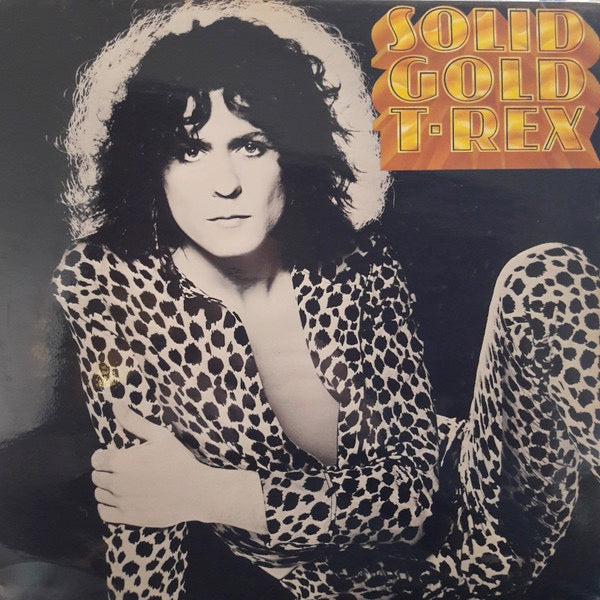 Image of Front Cover of 2914309C: LP - T. REX, Solid Gold (EMI; NUT 5, UK 1979) Strong VG  VG/VG