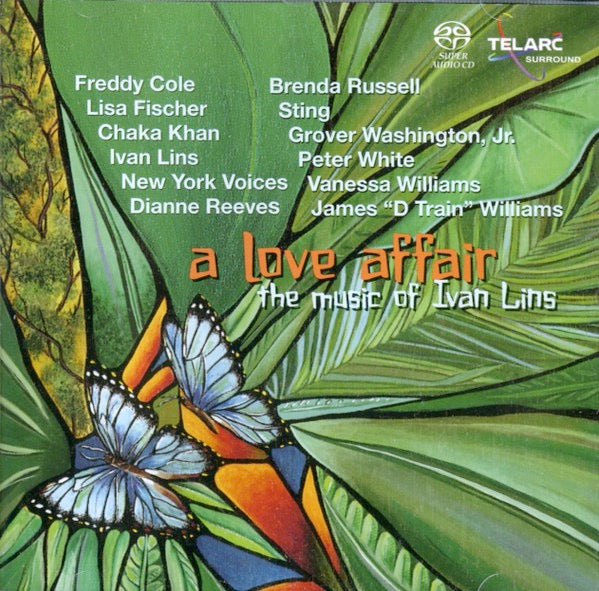 Image of Front Cover of 2914364C: CD - VARIOUS, A Love Affair: The Music Of Ivan Lins (Telarc; SACD-63496, US 2005, Jewel Case)   VG+/VG+