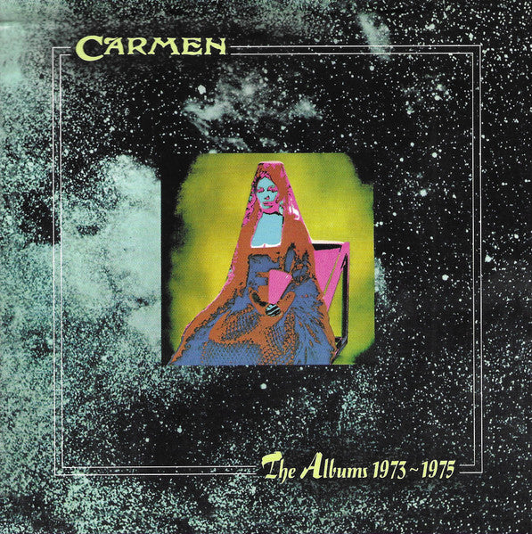 Image of Front Cover of 2934097E: 3xCD - CARMEN, The Albums 1973-1975 (Esoteric Recordings; ECLEC32873, UK , Box Set, Booklet)   VG+/EX