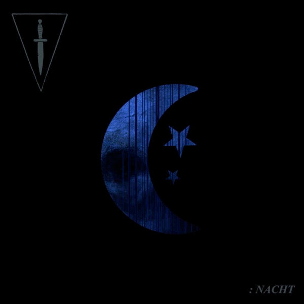 Image of Front Cover of 2914411C: LP - (DOLCH), Nacht (V n; V N330, Germany 2022, Die Cut Sleeve, Inner, Inserts & Booklet, Poster, Sky Blue Vinyl) Opened Instore  EX/EX