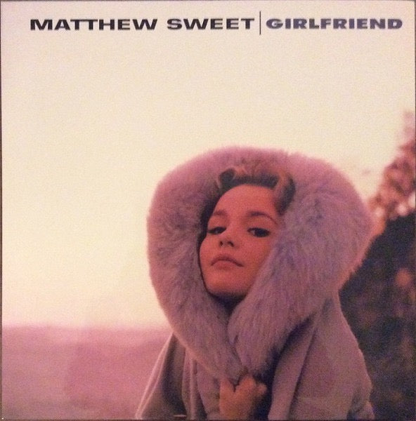 Image of Front Cover of 2914456C: 2xLP - MATTHEW SWEET, Girlfriend (Intervention Records; IR-021, US 2019 Reissue, Stickered Gatefold Sleeve)   VG+/VG+