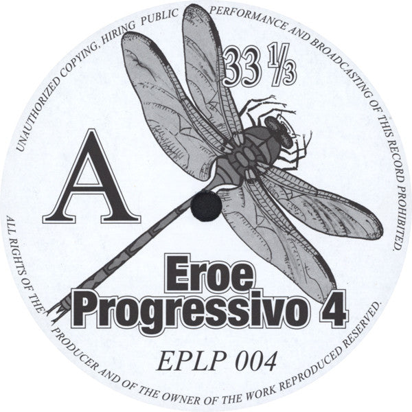 Image of Label Cover of 2924399E: LP - DRAGONFLY, Dragonfly (Eroe Progressivo; EPLP004, Spain 2002)   VG+/VG+