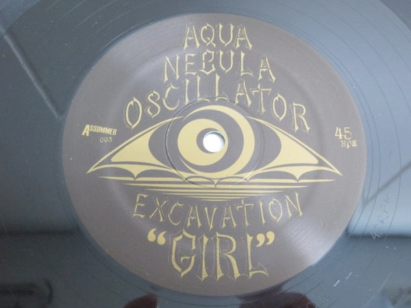 Image of Label Cover of 3014019C: 12" EP - AQUA NEBULA OSCILLATOR, Excavation (Assommer; 003, US 2010, Card Sleeve, Limited Edition of 500) Strong VG, One mark on A side  VG+/VG