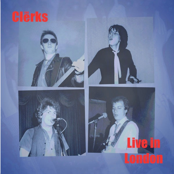 Image of Front Cover of 3014023C: LP - THE CLERKS, Live In London (Detour Records; DRLP092, UK 2022)   VG+/VG