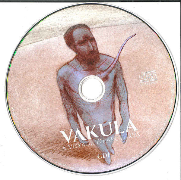 Image of Label of 2954020S: CD - VAKULA, A Voyage To Arcturus (Leleka; LELEKA006CD, Ukraine 2015)   VG+/VG