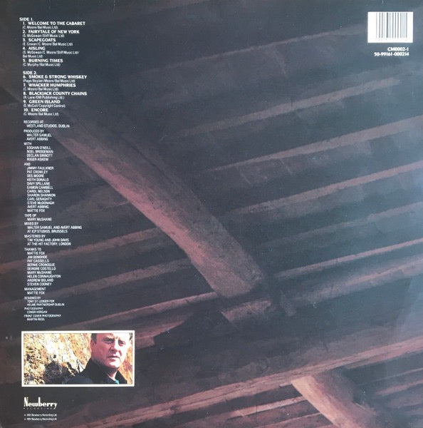 Image of Back Cover of LP - VG/VG+ - CHRISTY MOORE, Smoke & Strong Whiskey (Newberry Recording; CM0002-1, UK 1991, Inner), ,  - 2726367E