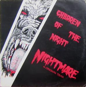 Image of Front Cover of 2924191E: LP - NIGHTMARE, Children Of The Night (Swoop Records; RTLP 003, UK 1985)   VG/VG+