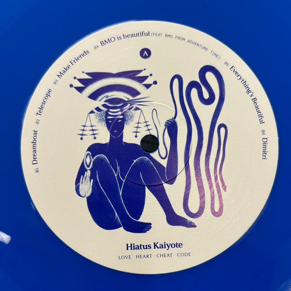 Image of Label Cover of LP - NEW/NEW - HIATUS KAIYOTE, Love Heart Cheat Code (Brainfeeder Records; BF144, UK 2024, Inner, Blue Vinyl, Download), ,  - 2356017S