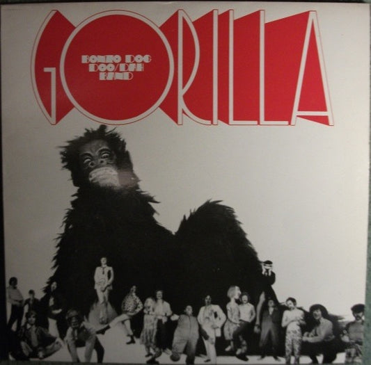 Image of Front Cover of 3014163C: LP - BONZO DOG BAND, Gorilla (BGO Records; BGO LP82, UK 1990 Reissue)   VG/VG+