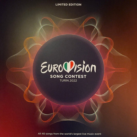 Image of Front Cover of 3044188S: 4xLP - VARIOUS, Eurovision Song Contest Turin 2022 (Universal Music Group; 4559814, Europe 2022, Gatefold, 4 Inners, Limited Edition) Opened Instore, Still In Shrinkwrap  EX/EX