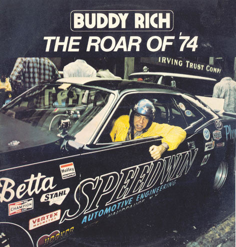 Image of Front Cover of 4724046E: LP - BUDDY RICH, The Roar Of '74 (Mooncrest; CREST 7, UK 1974, Picture Sleeve)   VG/VG