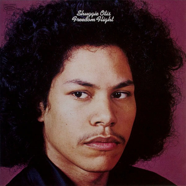 Image of Front Cover of 3134076E: LP - SHUGGIE OTIS, Freedom Flight (Get On Down; GET 51457-LP, Europe 2022 Reissue, Purple Vinyl)   NEW/NEW