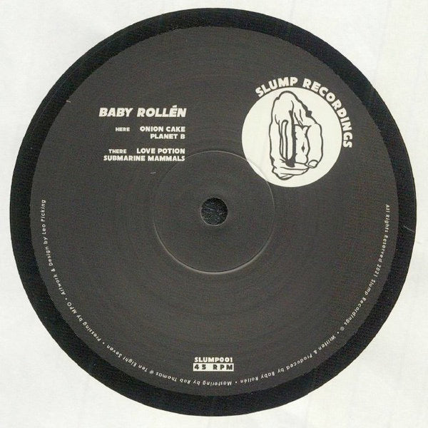 Image of Front Cover of 3014349C: 12" - BABY ROLL N, Love Potion EP (Slump Recordings; SLUMP001, UK & Ireland 2021)   /VG+