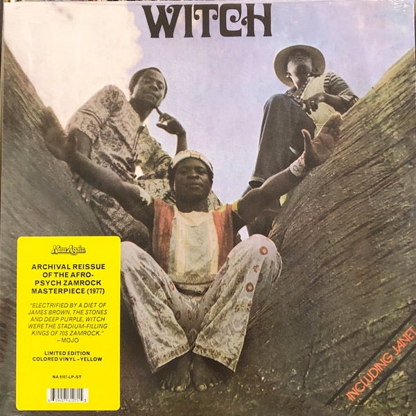 Image of Front Cover of 3034216E: LP - WITCH, Witch (Including "Janet") (Now-Again Records; NA 6107-LP-ST, US 2024 Reissue, Yellow Vinyl)   NEW/NEW