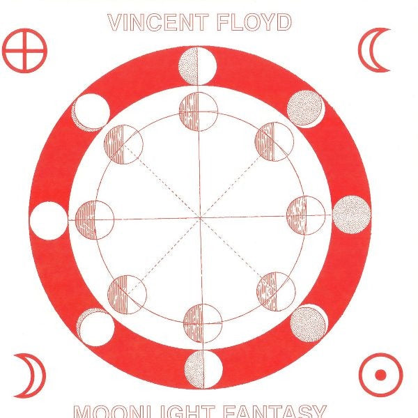 Image of Front Cover of 3014092C: 12" EP - VINCENT FLOYD, Moonlight Fantasy (Rush Hour; RHM 008, Netherlands 2014) Opened Instore  EX/EX