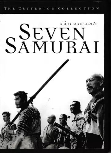 Image of Front Cover of 3014481C: DVD - AKIRA KUROSAWA, Seven Samurai (Home Vision Cinema; , Europe 1998 Reissue, Booklet, Region 1)   VG+/VG+