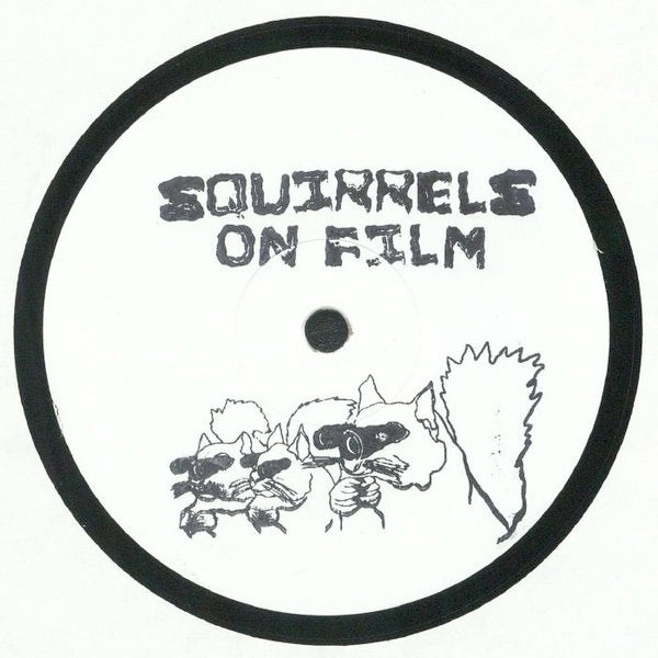 Image of Back Cover of 3014497C: 12" - VARIOUS, Various Squirrels Volume Two... (Squirrels On Film; SOF WHITE 01 ADE, Netherlands 2017, Stamped White Label) Ink fingerprints on label  /VG+