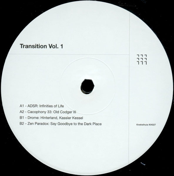 Image of Label Cover of 3014498C: 12" - VARIOUS, Transition Vol. 1 (Knekelhuis; KH027, Netherlands 2020) Ring wear on rear sleeve  VG/VG+