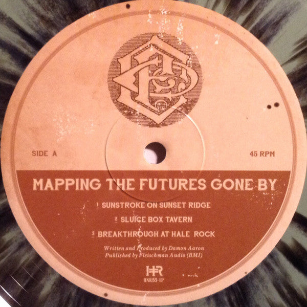 Image of Label Cover of 3044296S: 10" - CONTACT FIELD ORCHESTRA, Mapping The Futures Gone By (Hit+Run; HNR55, US 2015, Textured Sleeve, Green/Black Splatter Vinyl, Limited Edition) Strong VG+, closer to EX.  VG+/VG+