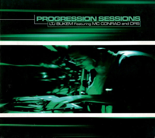 Image of Front Cover of 4314422C: CD - LTJ BUKEM FEATURING MC CONRAD & DRS, Progression Sessions 3 (Good Looking Records; GLRPS003, UK 1999, Digipak)   VG+/VG+