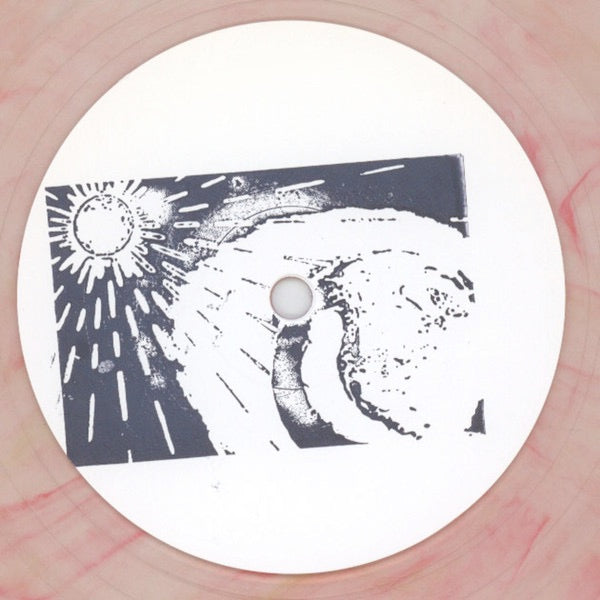 Image of Label Cover of 3014547C: 12" - DAZE, Lips (Lobster Theremin; LTWHT002, UK 2015, Stamped White Label, Repress; Marbled Transparent Vinyl)   /VG+