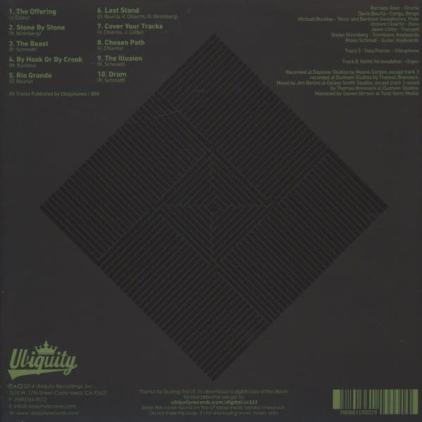 Image of Back Cover of 3034265E: CD - IKEBE SHAKEDOWN, Stone By Stone (Ubiquity ; URCD333, US 2014, Slipcase)   VG/VG