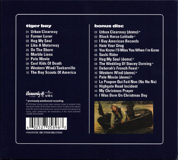 Image of Back Cover of 3034270E: CD - SAINT ETIENNE, Tiger Bay (Heavenly ; HVNLP8CDDE, UK & Europe 2010)   VG/VG