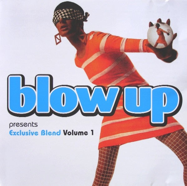 Image of Front Cover of 3014625C: CD - VARIOUS, Blow Up Presents Exclusive Blend Volume 1 (Blow Up Records; BU006CD, UK 1996 Reissue, Jewel Case)   VG+/VG+