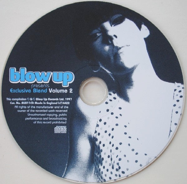 Image of Label of 3014626C: CD - VARIOUS, Blow Up Presents Exclusive Blend Volume 2 (Blow Up Records; BU011LP, UK 1997 Reissue, Jewel Case)   VG+/VG+