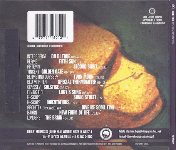 Image of Back Cover of 3014627C: CD - VARIOUS, Soulfood (Cookin' Records; CKCD001, UK 1999, Digipak)   VG+/VG+