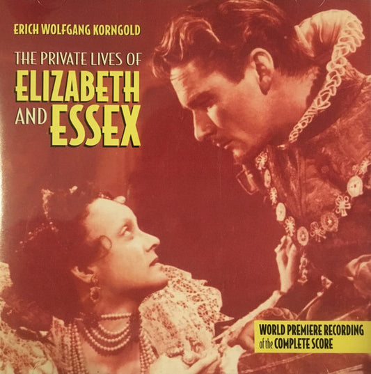 Image of Front Cover of 3034279E: CD - ERICH WOLFGANG KORNGOLD, MUNICH SYMPHONY ORCHESTRA*, CARL DAVIS, The Private Lives of Elizabeth and Essex (The Complete Score) (Var se Sarabande; VSD-5696, US 1998, Jewel Case)   EX/EX