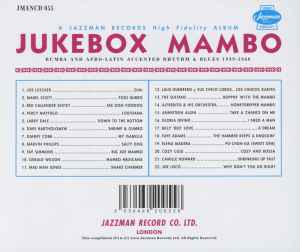 Image of Back Cover of 3024280E: CD - VARIOUS, Jukebox Mambo (Rumba And Afro-Latin Accented Rhythm & Blues 1949-1960) (Jazzman; JMANCD 055, UK 2012, Jewel Case, Booklet) disc shows some light marks, does not affect play  EX/VG+